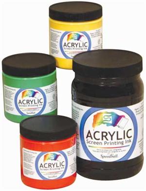 Acrylic screen ink